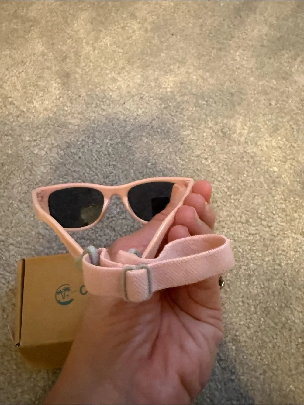 Baby Pink Kids Sunglasses - UV Protection